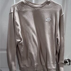 Nike Men's Cream Sweater